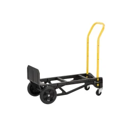 Hand Trucks & Dollies<Harper Trucks Harper Lightweight Glass Filled Nylon Plastic Convertible Hand Truck and Dolly, 400 lb. Capacity (PJDY2223A)