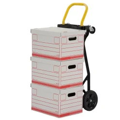 Hand Trucks & Dollies<Harper Trucks Harper Lightweight Glass Filled Nylon Plastic Convertible Hand Truck and Dolly, 400 lb. Capacity (PJDY2223A)