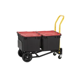 Hand Trucks & Dollies<Harper Trucks Harper Lightweight Glass Filled Nylon Plastic Convertible Hand Truck and Dolly, 400 lb. Capacity (PJDY2223A)