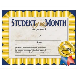 Discount Achievement Certificates, 8.5" x 11", Multicolor, 3/Bundle (H-VA528-3) Awards & Certificates