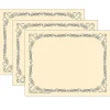 Discount Hayes Publishing Arabesque Black Border Paper, 8.5" x 11", 50 Per Pack, 3 Packs (H-VA910-3) Classroom Paper