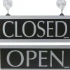 Social Distance Signage<Headline ® Century Series Office Signs, "OPEN/CLOSED", 5"x13", 1 each