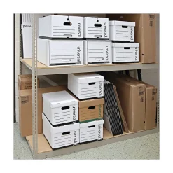 Universal Heavy-Duty Storage Box Drawer, Legal Size, White, 6/Carton (UNV85301) Discount