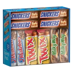 Chocolate<Hershey's Hershey Chocolate Full Size Variety/Mar's Chocolate Full Size Variety (600-04055)