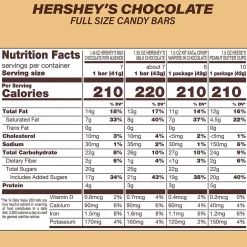Chocolate<Hershey's Hershey Chocolate Full Size Variety/Mar's Chocolate Full Size Variety (600-04055)