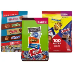 Chocolate<Hershey's All Time Favorites Chocolate Candy, 3/Pack (600-04131)