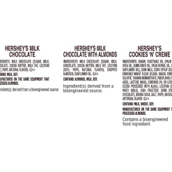 Chocolate<Hershey's Assorted Milk Chocolate and White Creme Candy Party Pack, 31.5 oz (3400093933)