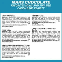 Chocolate<Hershey's Assortment Milk Chocolate/Mar's Chocolate Favorites, 2/Bundle (600-04054)