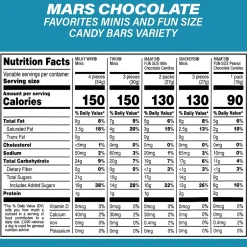 Chocolate<Hershey's Assortment Milk Chocolate/Mar's Chocolate Favorites, 2/Bundle (600-04054)