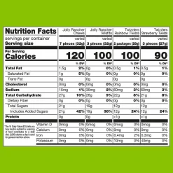 Gummy & Chewy Candy<Hershey's Jolly Rancher, Twizlers Variety Bag, 260/Count (220-02061)