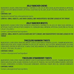 Gummy & Chewy Candy<Hershey's Jolly Rancher, Twizlers Variety Bag, 260/Count (220-02061)