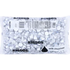 Chocolate<KISSES HERSHEY'S Milk Chocolate Candy Pieces, 66.7 oz. (HEC33458)