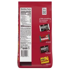 Chocolate<Hershey's Miniatures Assorted Chocolate Candy Bag, 39.6 oz. (HEC45401)