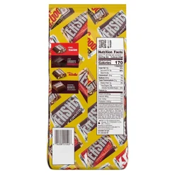 Chocolate<Hershey's Miniatures Variety Milk Chocolate Candy Bar, 56 oz., 180/Bag (HEC21543)