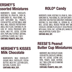 Chocolate<Hershey's , Reese's and Rolo Assorted Chocolate Candy Bag, 38.3 oz. (HEC45402)