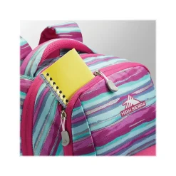 High Sierra Ollie Backpack, Watercolor Stripes, Pink/Blue (138583-9660)