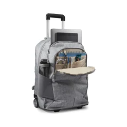 Backpacks<High Sierra Powerglide Pro Backpack, Silver Heather (138585-8561)