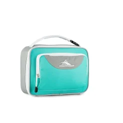 Lunch Boxes & Bags<High Sierra Single Compartment Lunch Bag, Aquamarine/Ash Grey/White (74715-0784)