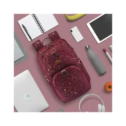 High Sierra Swoop SG Backpack, Artwork, Copper Splatter/Maroon (130360-9666)