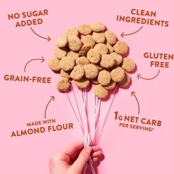 Cookies<HighKey Gluten Free Snickerdoodle Cookies, 2 oz., 6 Packs/Box, 6/Pack (600-00271)