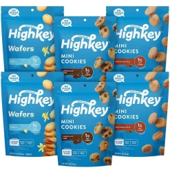 Cookies<HighKey Variety Pack (Choc. Chip, Vanilla, Snickerdoodle), 2oz, 6ct (600-00274)