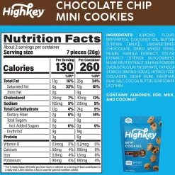 Cookies<HighKey Variety Pack (Choc. Chip, Vanilla, Snickerdoodle), 2oz, 6ct (600-00274)