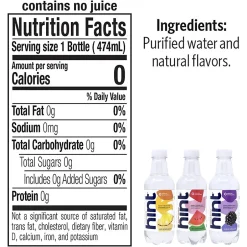 Bottled Water<Hint Water Variety Pack, 15 pk./16 oz.