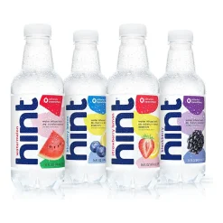Bottled Water<Hint White Variety Pack Purified Water, 16 fl. oz., 12 Bottles/Carton (00349)