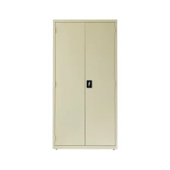 Outlet 72" Steel Storage Cabinet with 5 Shelves, Putty (22004) Storage Cabinets
