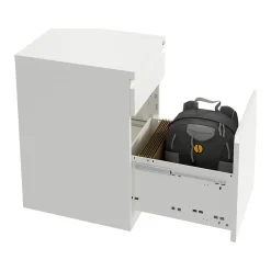 Sale 2-Drawer Mobile Vertical File Cabinet, Letter Size, Lockable, 27.75