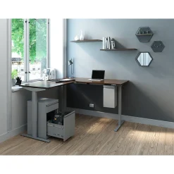 Best 2-Drawer Mobile Vertical File Cabinet, Letter Size, Lockable, 27.75