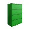 HL10000 Series 4-Drawer Lateral File Cabinet, Locking, Letter/Legal, Screaming Green, 36" (24256) File Cabinets