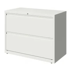 Sale HL10000 Series 2-Drawer Lateral File Cabinet, Locking, Letter/Legal, White, 36
