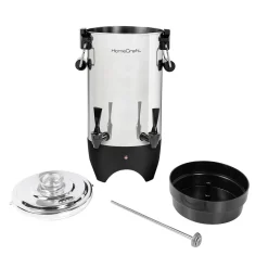 Coffee Makers<HomeCraft 45-Cup Coffee Urn, Stainless Steel (CUDS45SS)