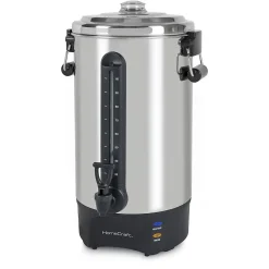 Coffee Makers<HomeCraft HCCU100SS 100-Cups Coffee Urn, Silver/Black