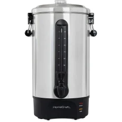 Coffee Makers<HomeCraft HCCU100SS 100-Cups Coffee Urn, Silver/Black