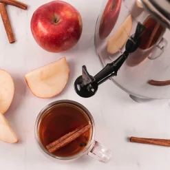 Coffee Makers<HomeCraft HCCU30SS 30-Cups Coffee Urn, Silver/Black