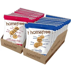 Cookies<HomeFree Gluten Free Cookies Variety Pack, 1.1 oz., 20/Box (600-00264)