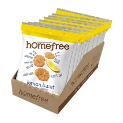 Cookies<HomeFree Gluten Free Mini Lemon Burst Cookies, 1.1 oz., 10/Pack (307-00361)