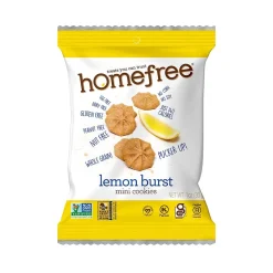 Cookies<HomeFree Gluten Free Mini Lemon Burst Cookies, 1.1 oz., 10/Pack (307-00361)