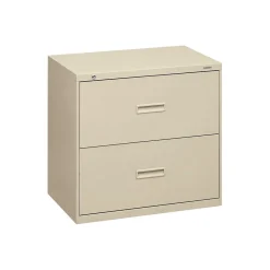 Best 2 Drawers Lateral File Cabinet, Letter/Legal, Putty, 30"W (BSX432LL) File Cabinets