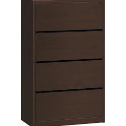 Hot 10500 Series 4 Drawer Lateral File Cabinet, Mocha Finish, 36"W (10516MOMO) File Cabinets