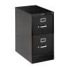 Discount 510 Series 2 Drawer Vertical File Cabinet, Legal, Black, 25"D (H512CPP) File Cabinets
