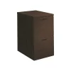Sale 10500 Series 2-Drawer Mobile Vertical File Cabinet, Letter/Legal Size, Lockable, Mocha (105104MOCH) File Cabinets