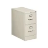 Discount 310 Series 2-Drawer Vertical File Cabinet, Letter Size, Lockable, 29"H x 15"W x 26.5"D, Putty (312PL) File Cabinets
