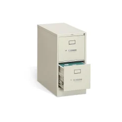 Discount 310 Series 2-Drawer Vertical File Cabinet, Letter Size, Lockable, 29