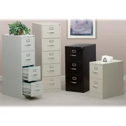 Best 310 Series 4-Drawer Vertical File Cabinet, Letter Size, Lockable, 52
