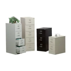 Hot 310 Series 4-Drawer Vertical File Cabinet, Legal Size, Lockable, 52