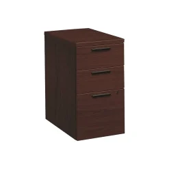 Clearance 10500 Series Mobile Vertical File Cabinet, Letter/Legal Size, Lockable, 28"H x 15.75"W x 22.75"D, Mahogany (105102NN) File Cabinets