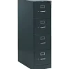 Discount 310 Series Vertical File Cabinet, 26 1/2" 4-Drawer, Letter Size, Charcoal File Cabinets